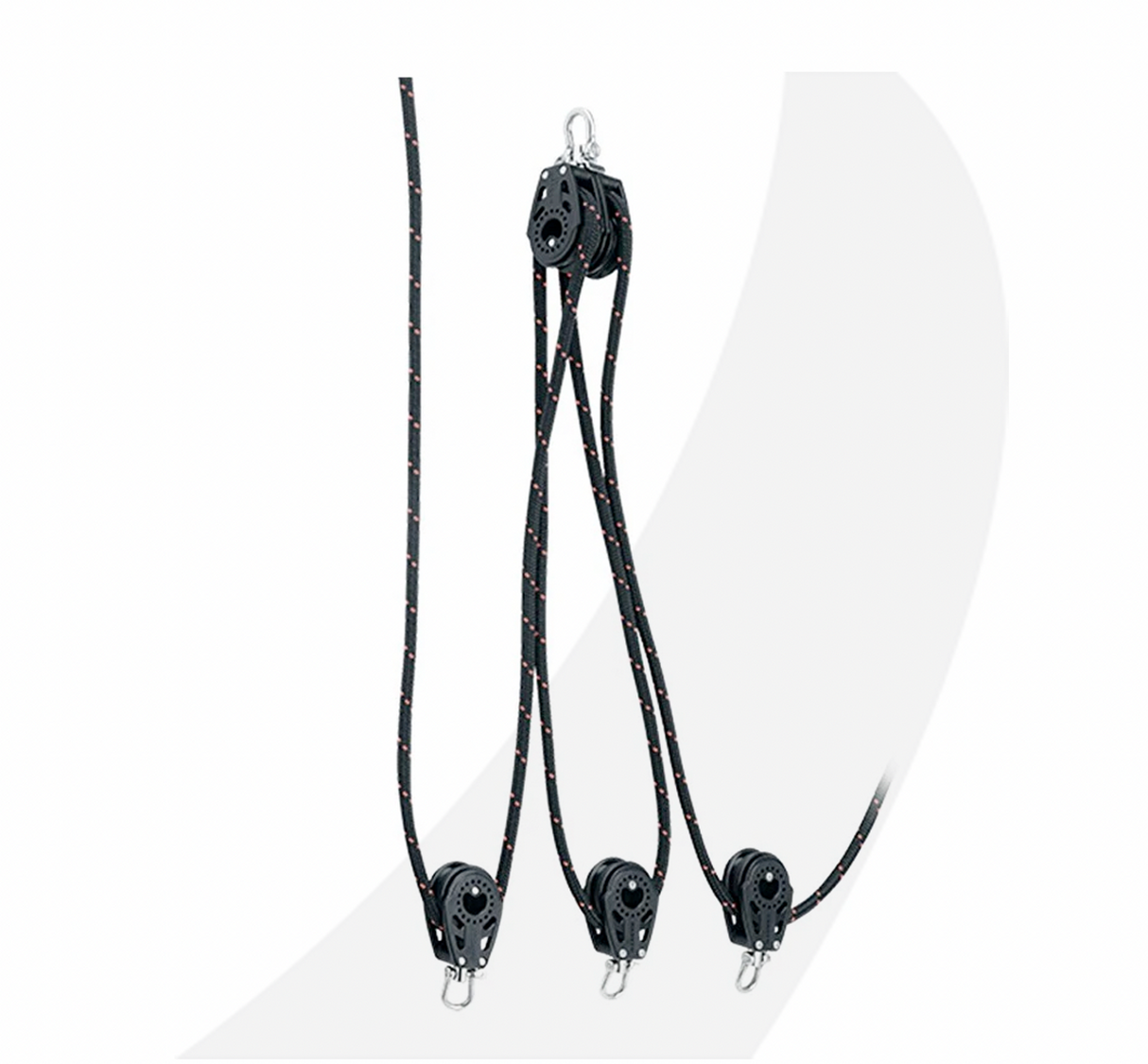 Harken 4:1 Double-Ended 40mm Carbo Purchase System