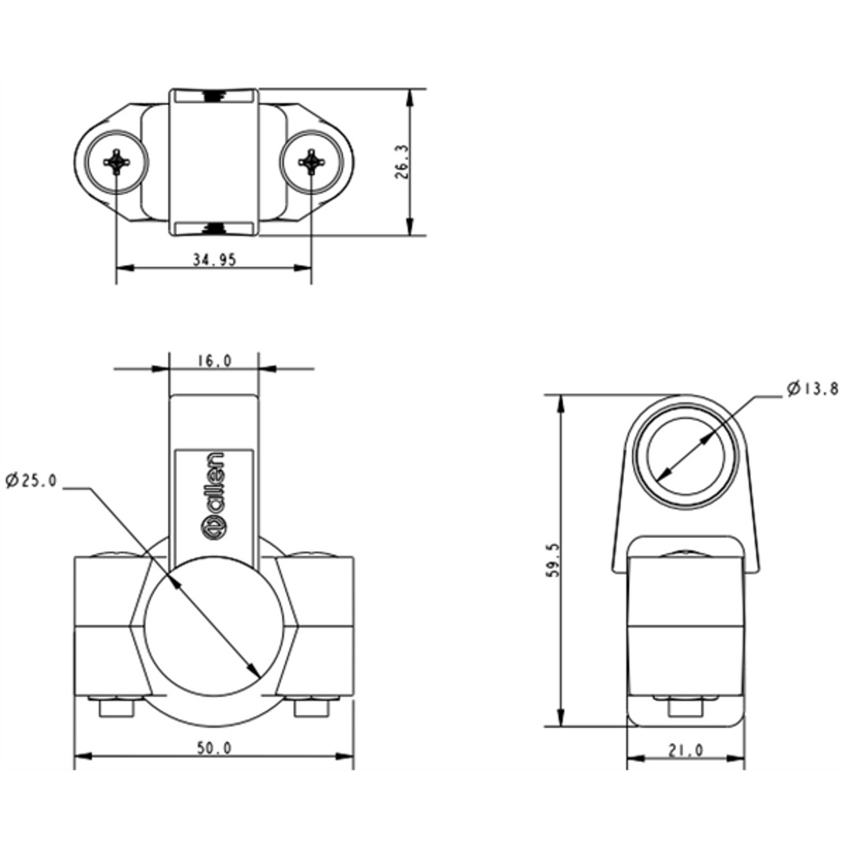 Allen Brothers Stanchion Fairlead