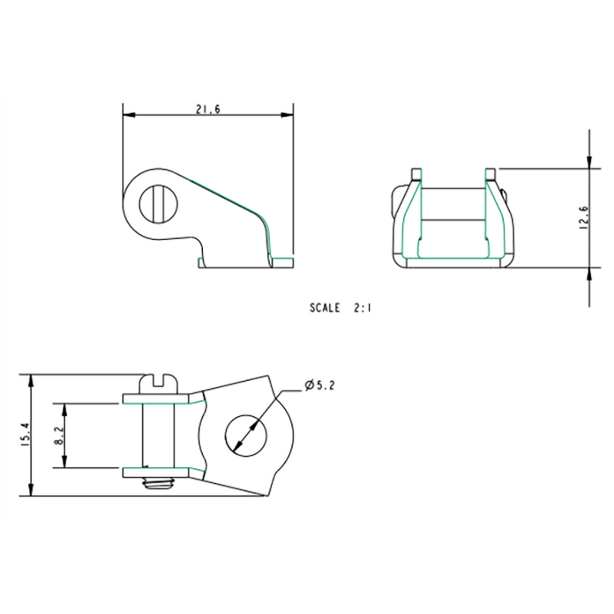 Allen Brothers 30MM Dynamic Cheek Adaptor