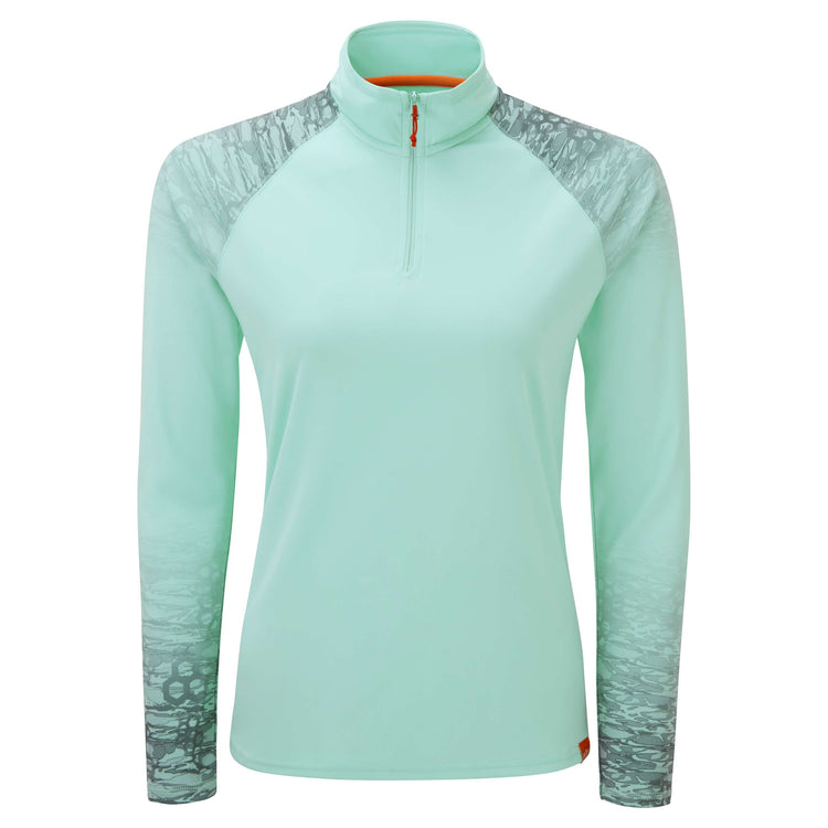 Gill Women's UV Tec Zip Long Sleeve Tee