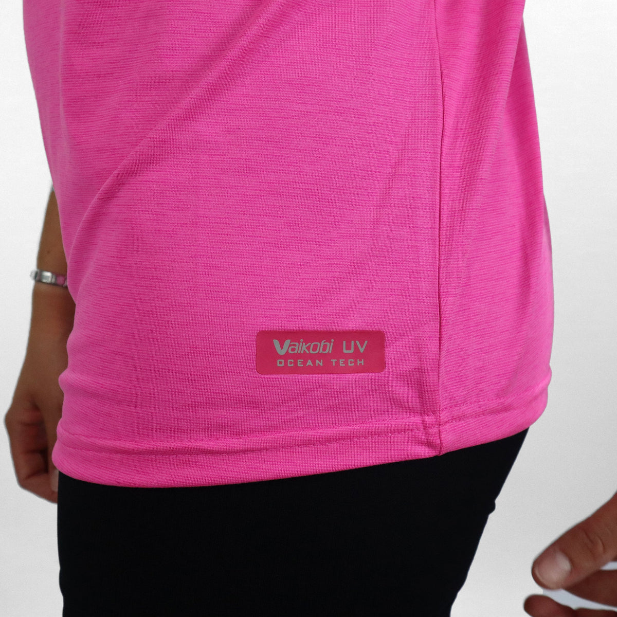 Vaikobi Women's UV Ocean Tech Short Sleeve Tee - Pink