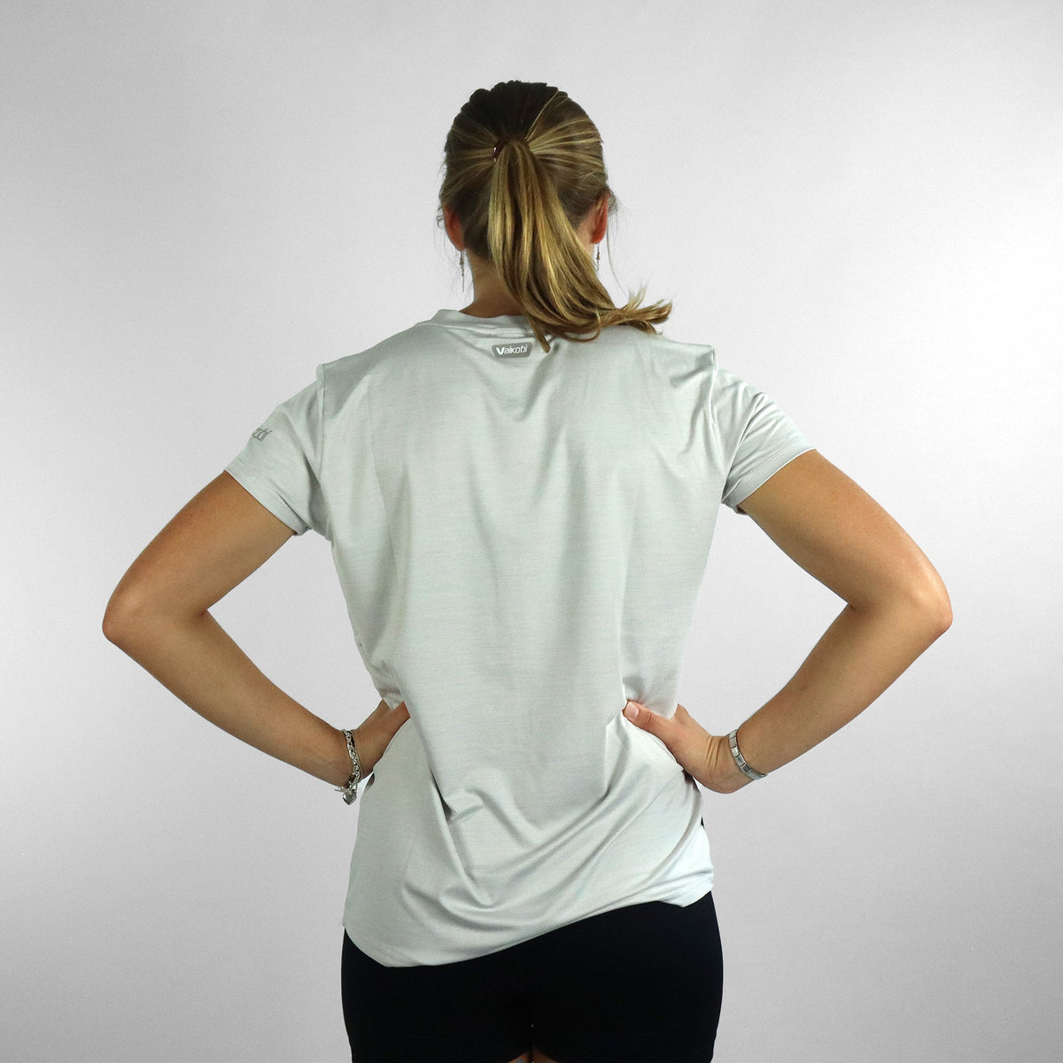 Vaikobi Women's UV Ocean Tech Short Sleeve Tee - Silver