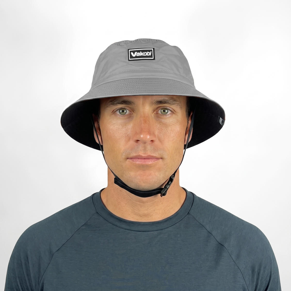Vaikobi Downwind Surf Bucket Hat - Light Grey