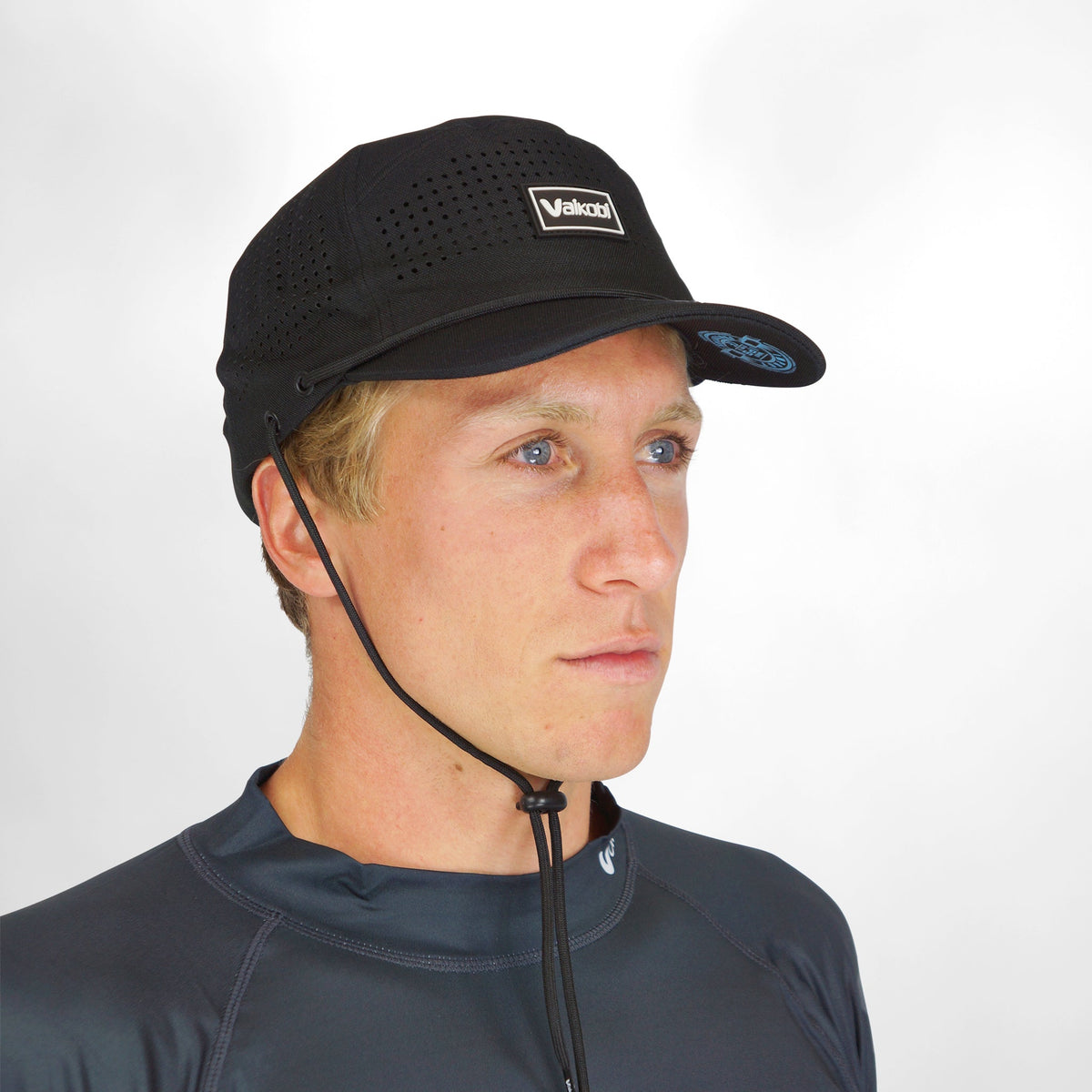 Vaikobi Bump Hat Hydro with Cord - Black