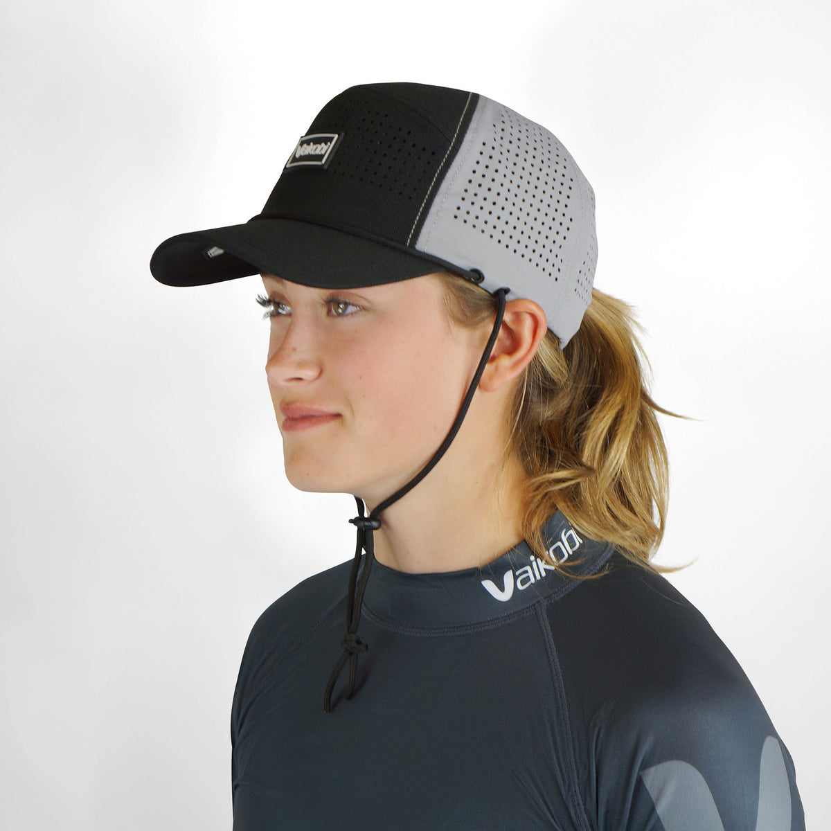 Vaikobi Bump Hat Hydro with Cord - Grey