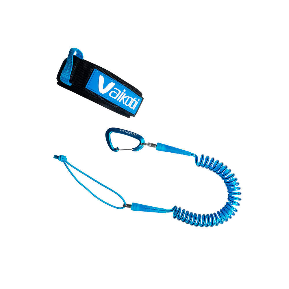 Vaikobi 2-Piece Ocean Paddling Calf Leash - Cyan