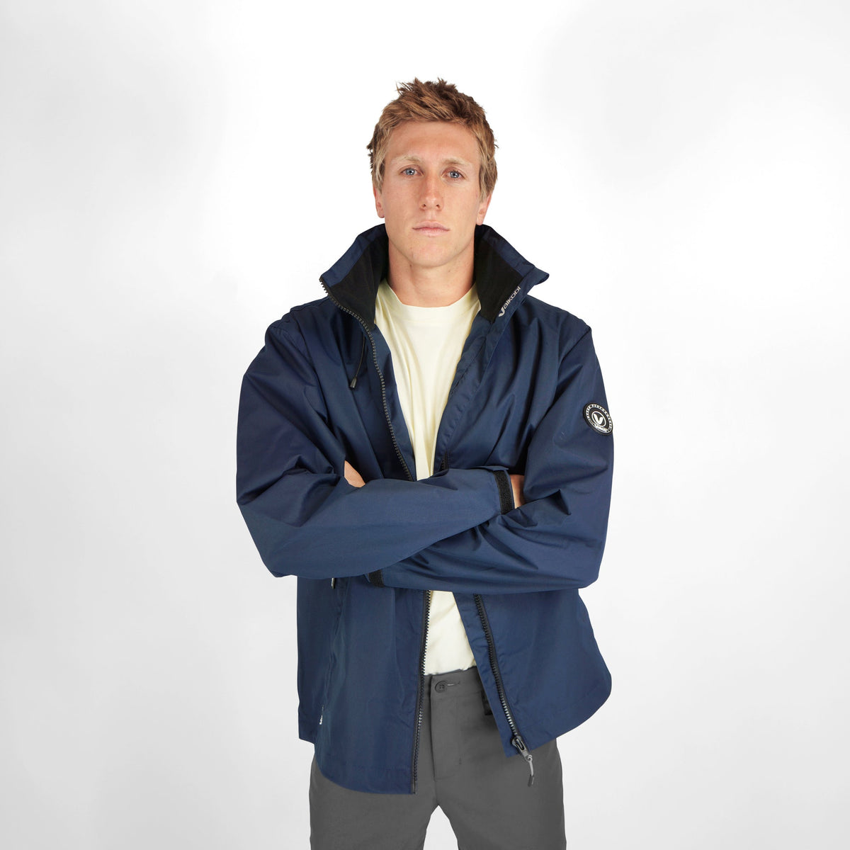 Vaikobi Lightweight Team Jacket with Hood - Ink