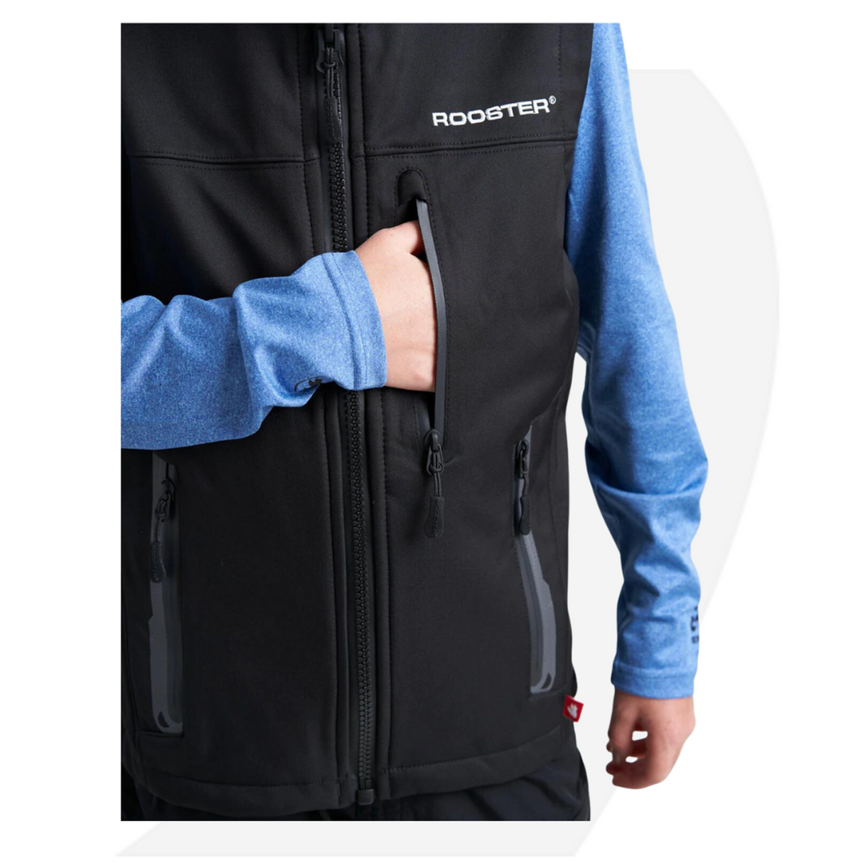 Rooster Junior Soft Shell Gilet