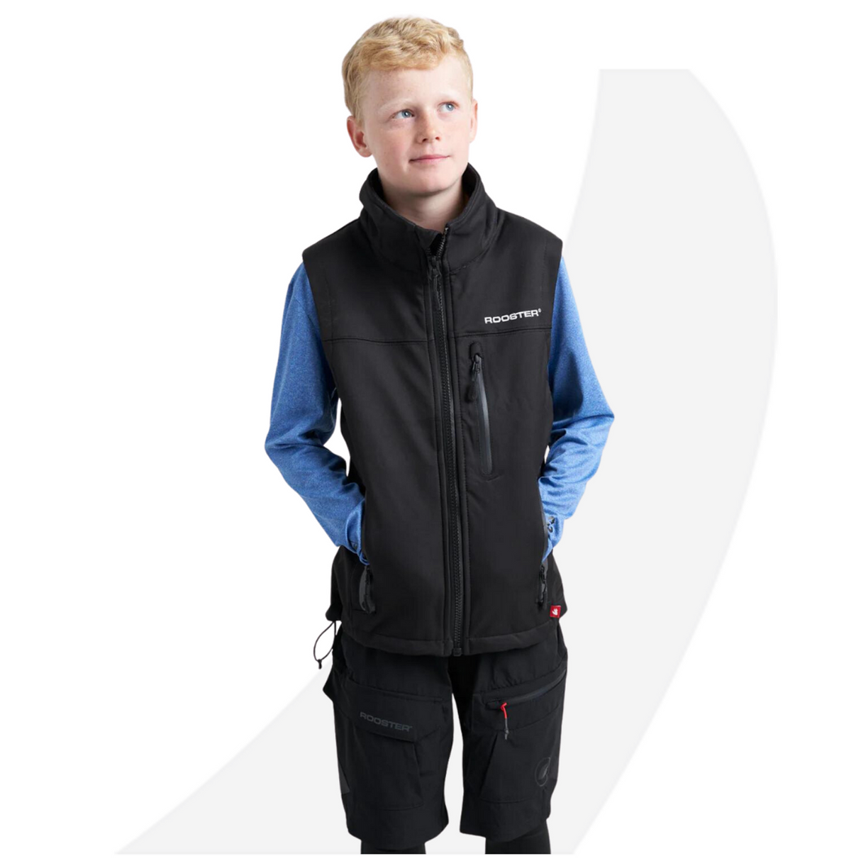 Rooster Junior Soft Shell Gilet