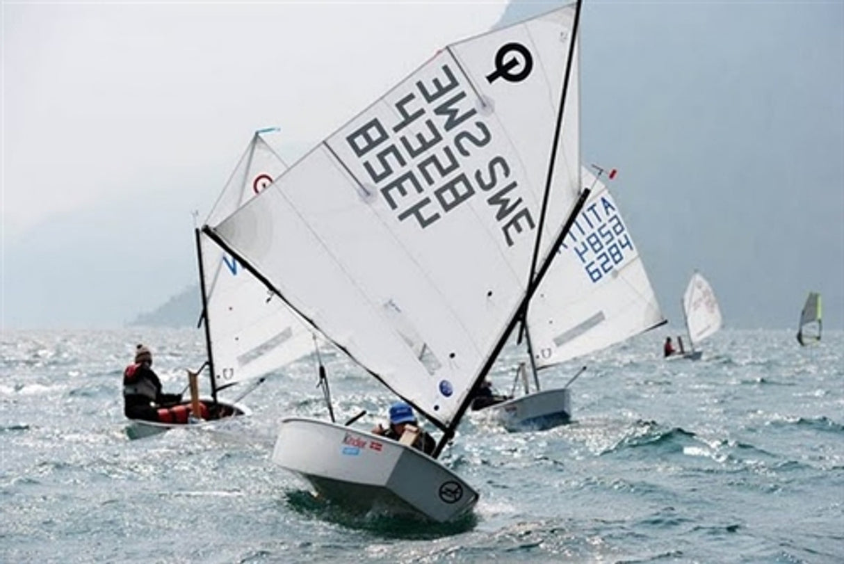 Olympic Sails - Racing Opti Platinum Class Legal Sail including Roll-On PVC tube