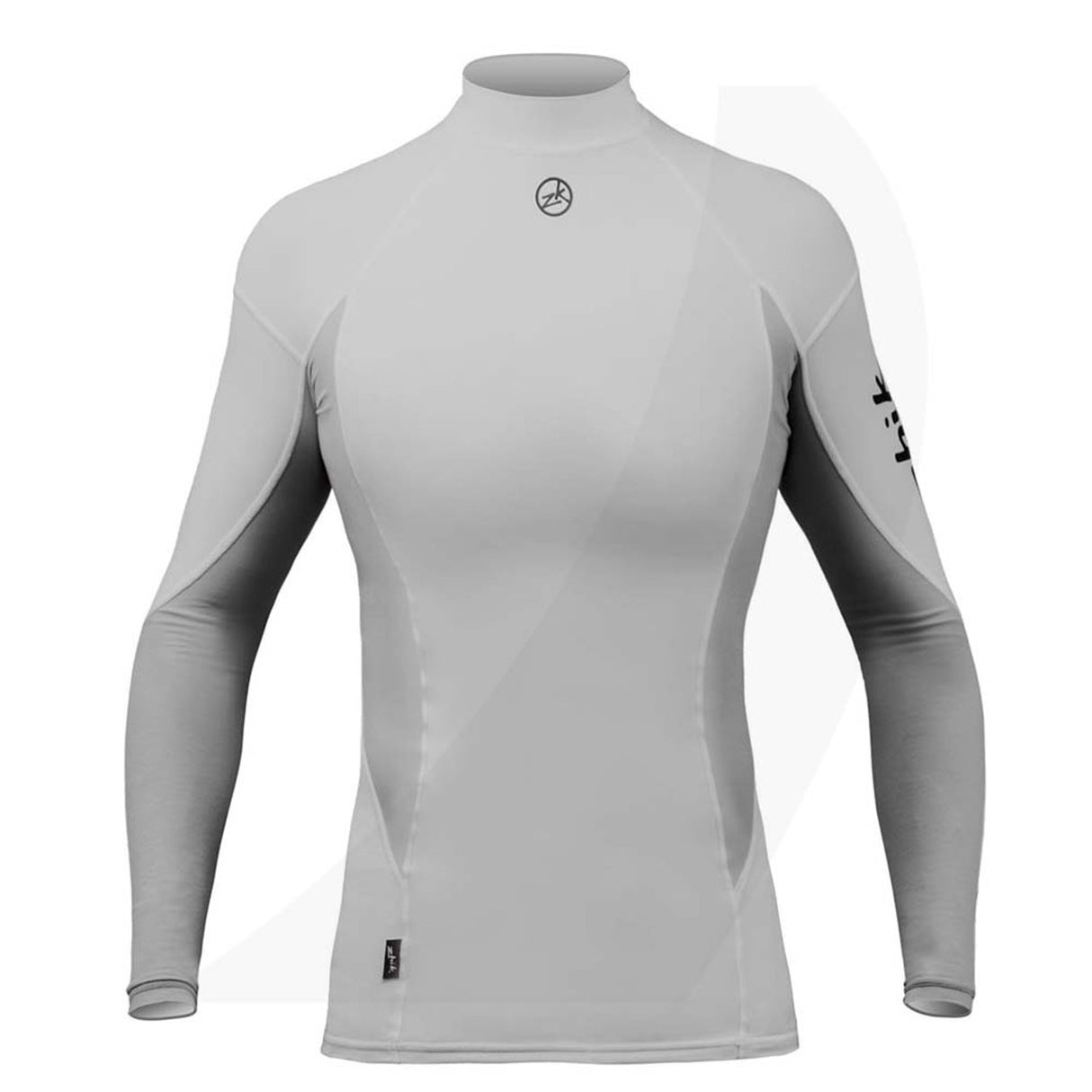 Zhik Women's Spandex Top Long Sleeve Ash