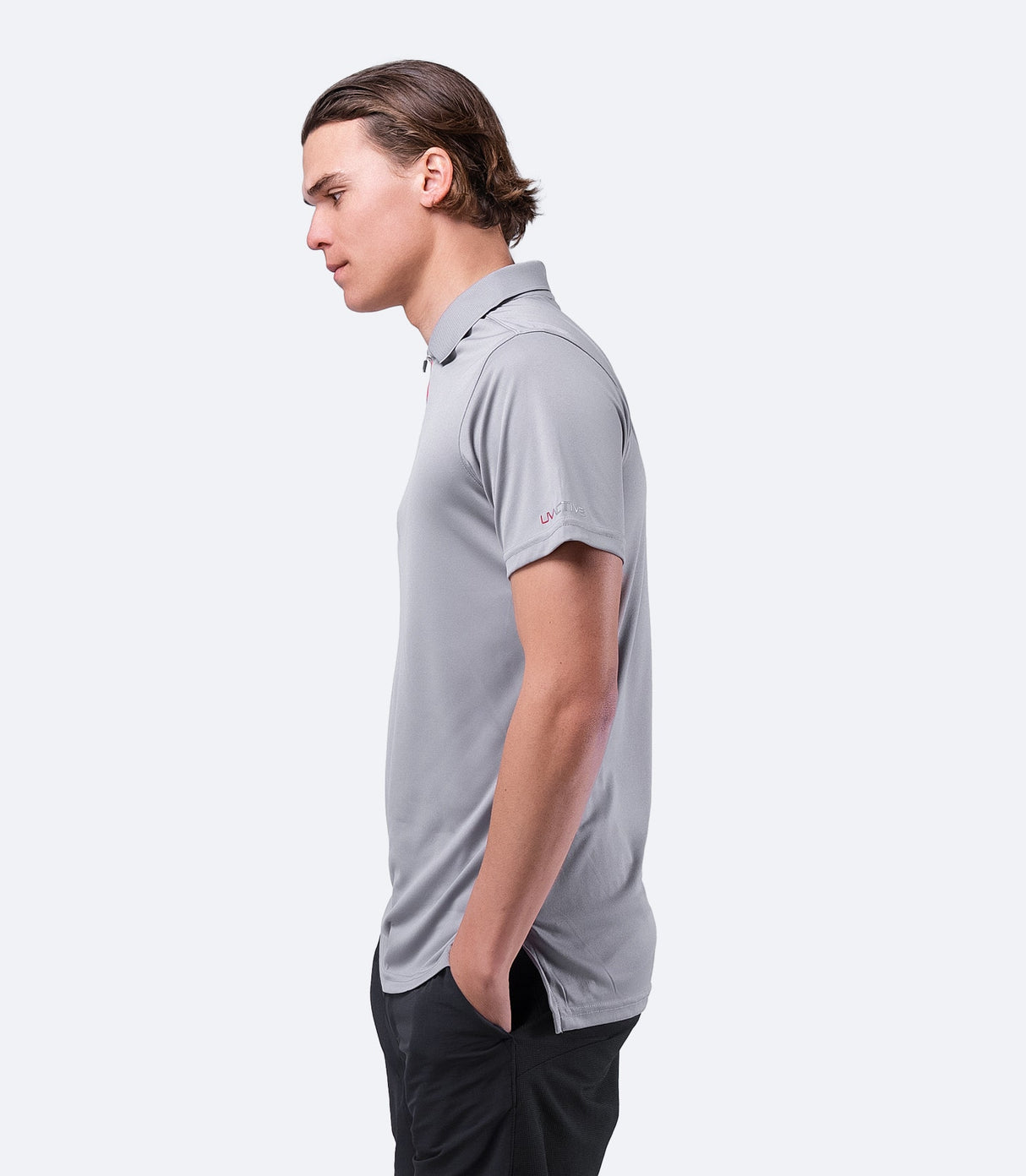 Zhik Mens UVActive Zip Sports Polo