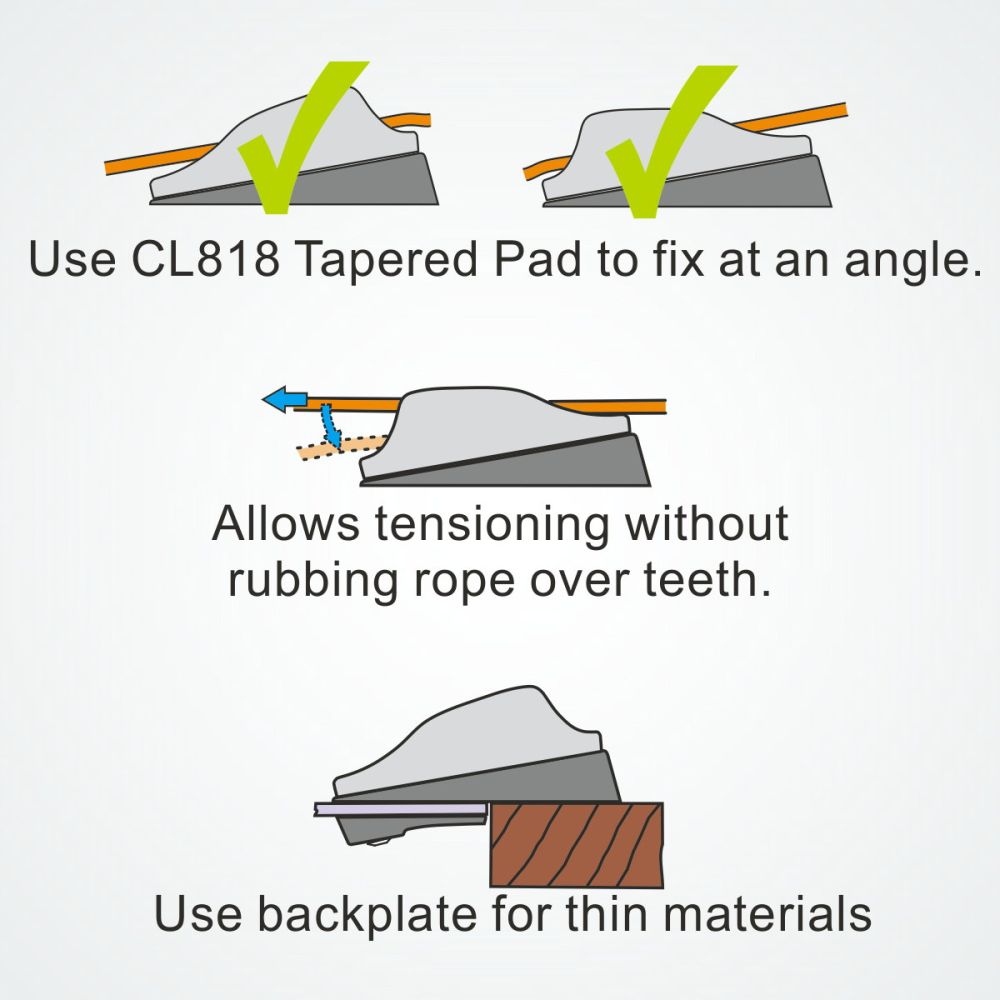Cleat, Clam, 211Mk1AN