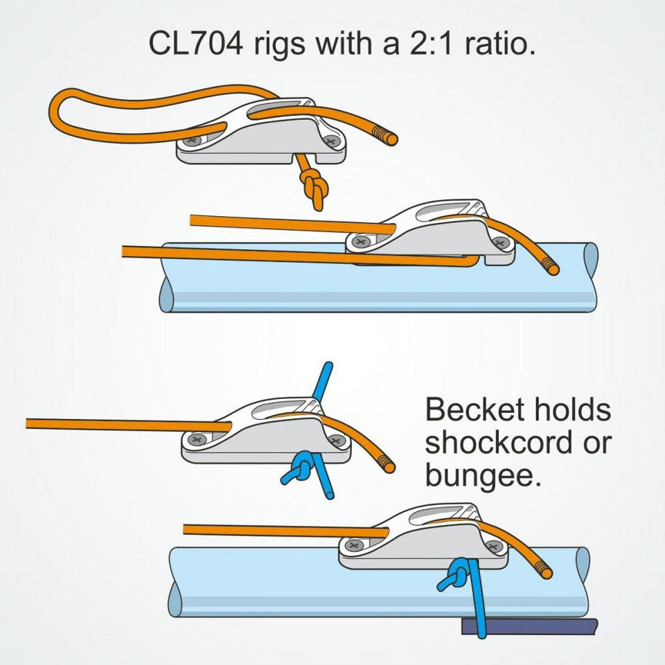 Clam Cleat Racing Junior MK1 with Becket