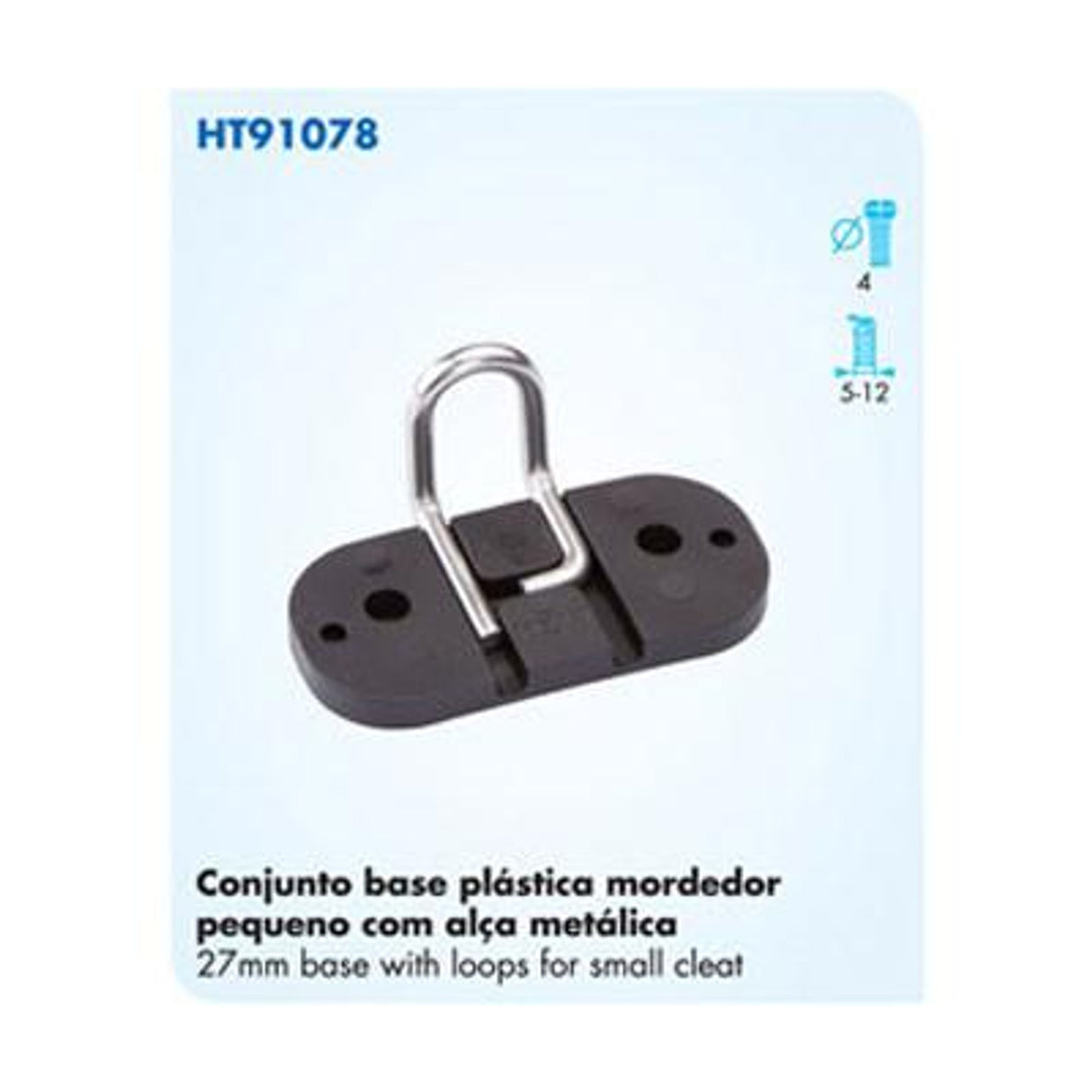 HT91078 Base with Loops for Small Cam Cleat