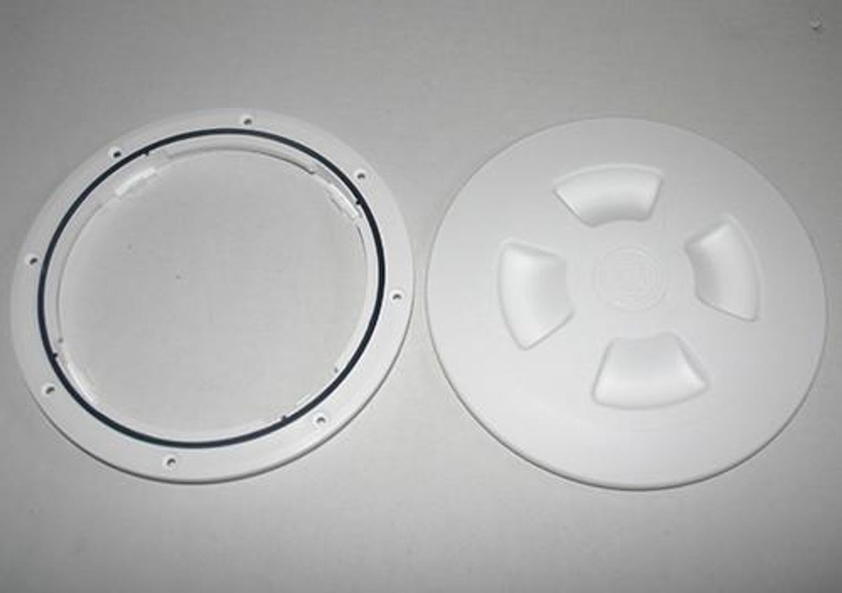 Inspection Port - Kayak Hatch - with Bag - HPN393COMP - Bayonet Thread - 200mm 8" OD