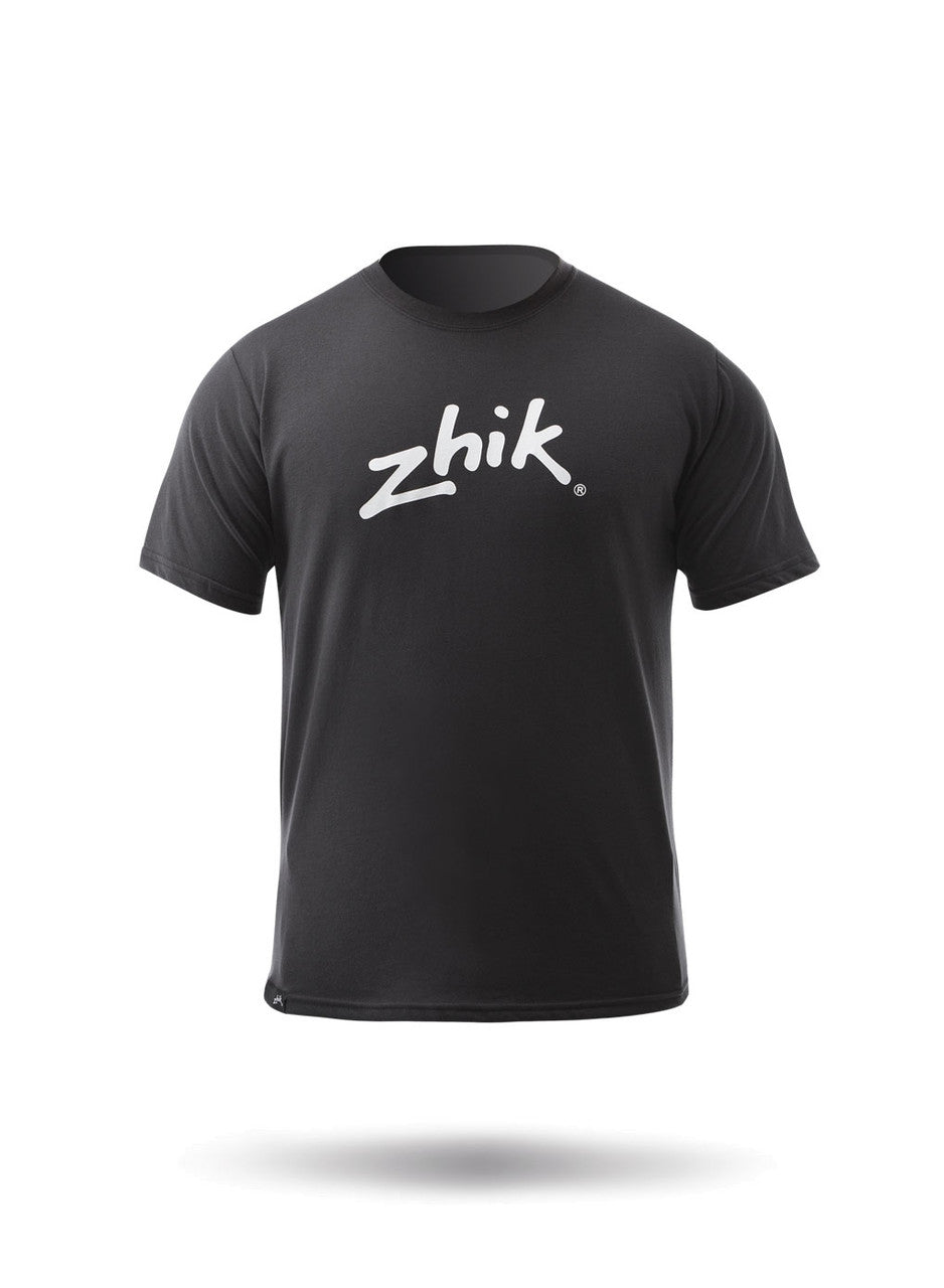 Juniors Classic Zhik Logo Cotton Tee Charcoal