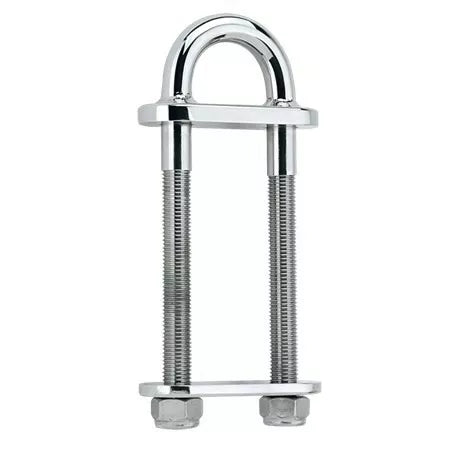 9 T Stainless Steel Fixed Padeye — U-Bolt