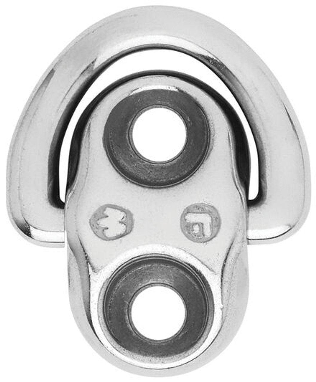 Wichard 6mm 2-Hole Folding Pad Eye (15mm Eye Height)