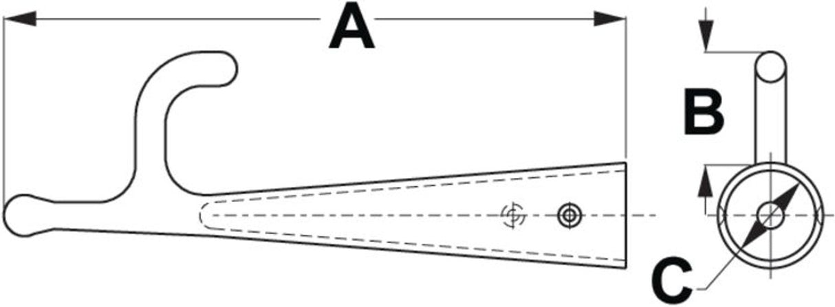 Boat Hook End