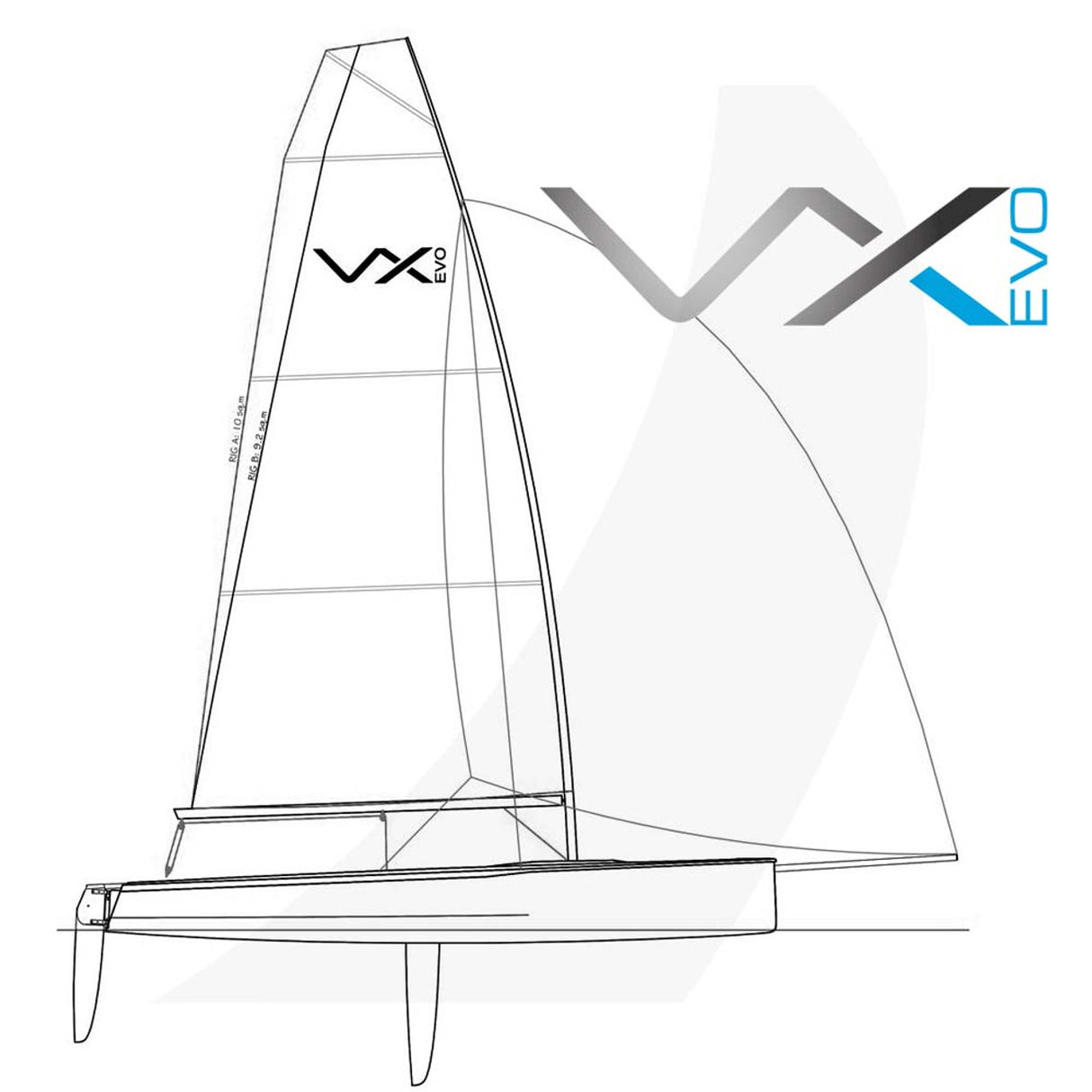 VX Evo Complete Sailboat
