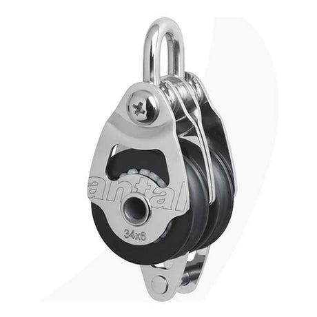 Antal 34mm Double Shackle Block w/ Becket