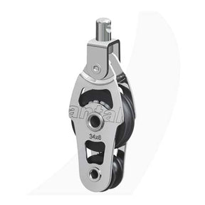 Antal 34mm Fiddle Block w/ Swivel Head