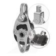 Antal 40mm Single Swivel Shackle Block w/ Becket & Cleat