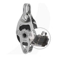 Antal 40mm Single Shackle Block w/ Becket & Cleat