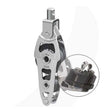 Antal 40mm Fiddle Block w/ Becket, Cam Cleat & Swivel Head