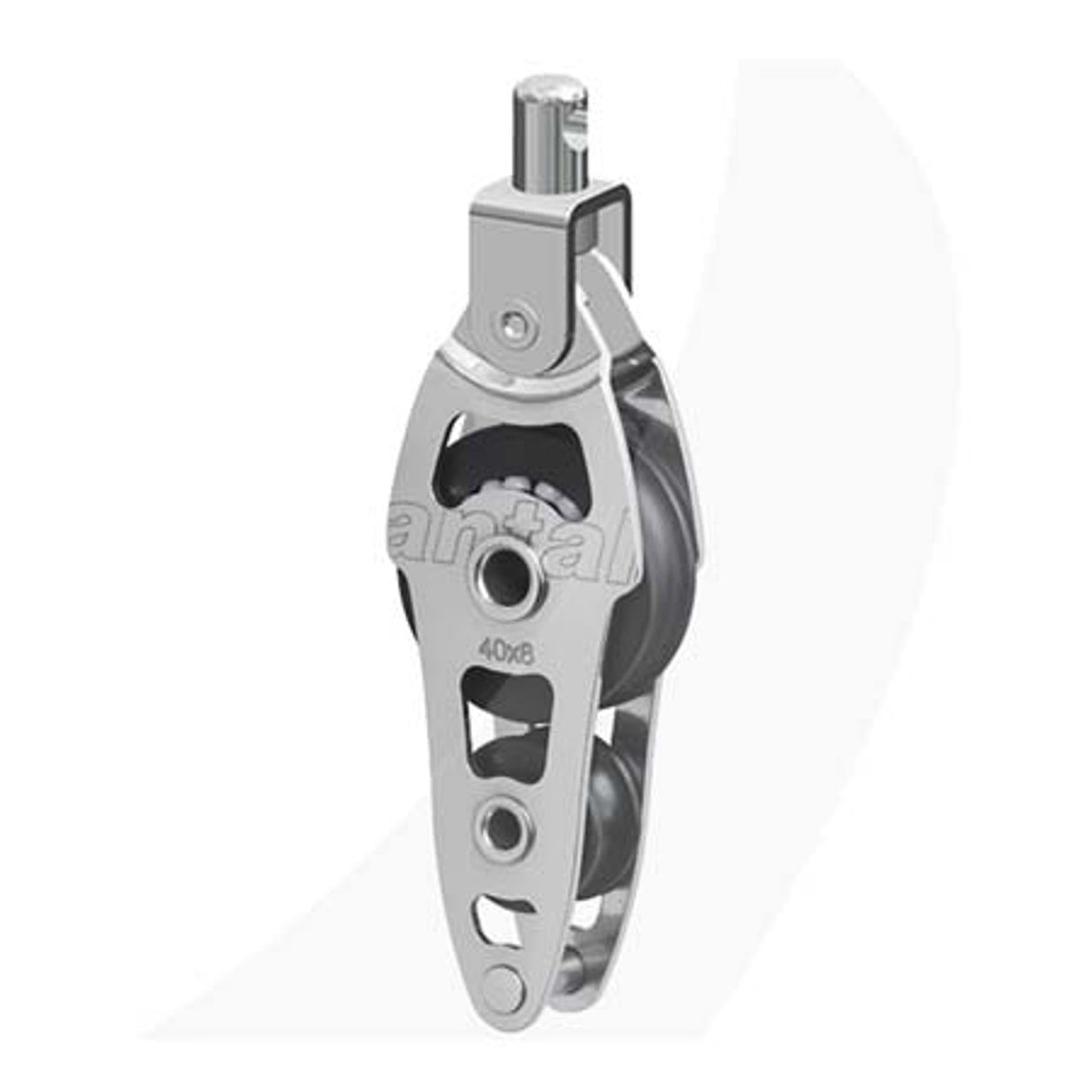 Antal 40mm Fiddle Block w/ Swivel Head & Becket