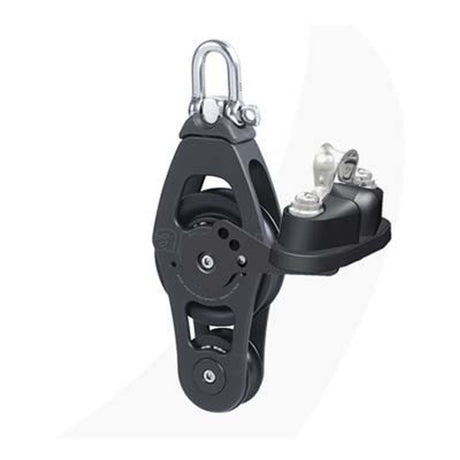 Antal 60mm OPF Single Fiddle Web Block, Cam Cleat