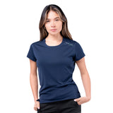Zhik Womens UVActive Short Sleeve Top. Clearance size: Navy M