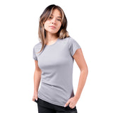 Zhik Womens UVActive Short Sleeve Top - Grey