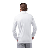 Zhik Mens UVActive High Collar 1/4 Zip Top - White