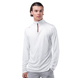 Zhik Mens UVActive High Collar 1/4 Zip Top - White