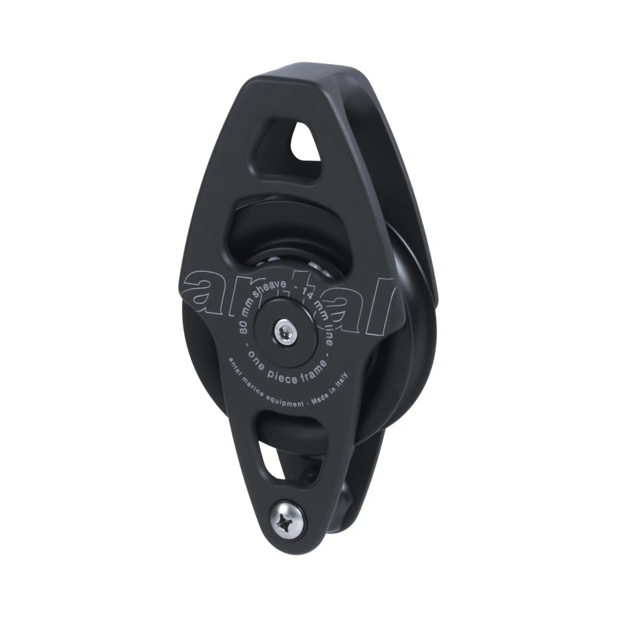 Antal 80mm OPF Single Web Block w/ Becket