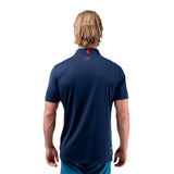 Zhik Mens UVActive Zip Sports Polo - Navy