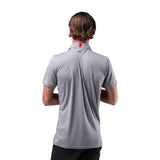 Zhik Mens UVActive Zip Sports Polo - Grey