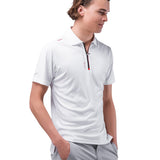 Zhik Mens UVActive Zip Sports Polo - White