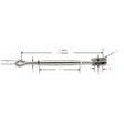 Johnson Marine Eye-to-Jaw T-316 Stainless Tubular Turnbuckles 10-32 LH