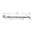 Johnson Marine Hook-to-Hook Stainless T-316 Tubular Turnbuckle 3/8-24