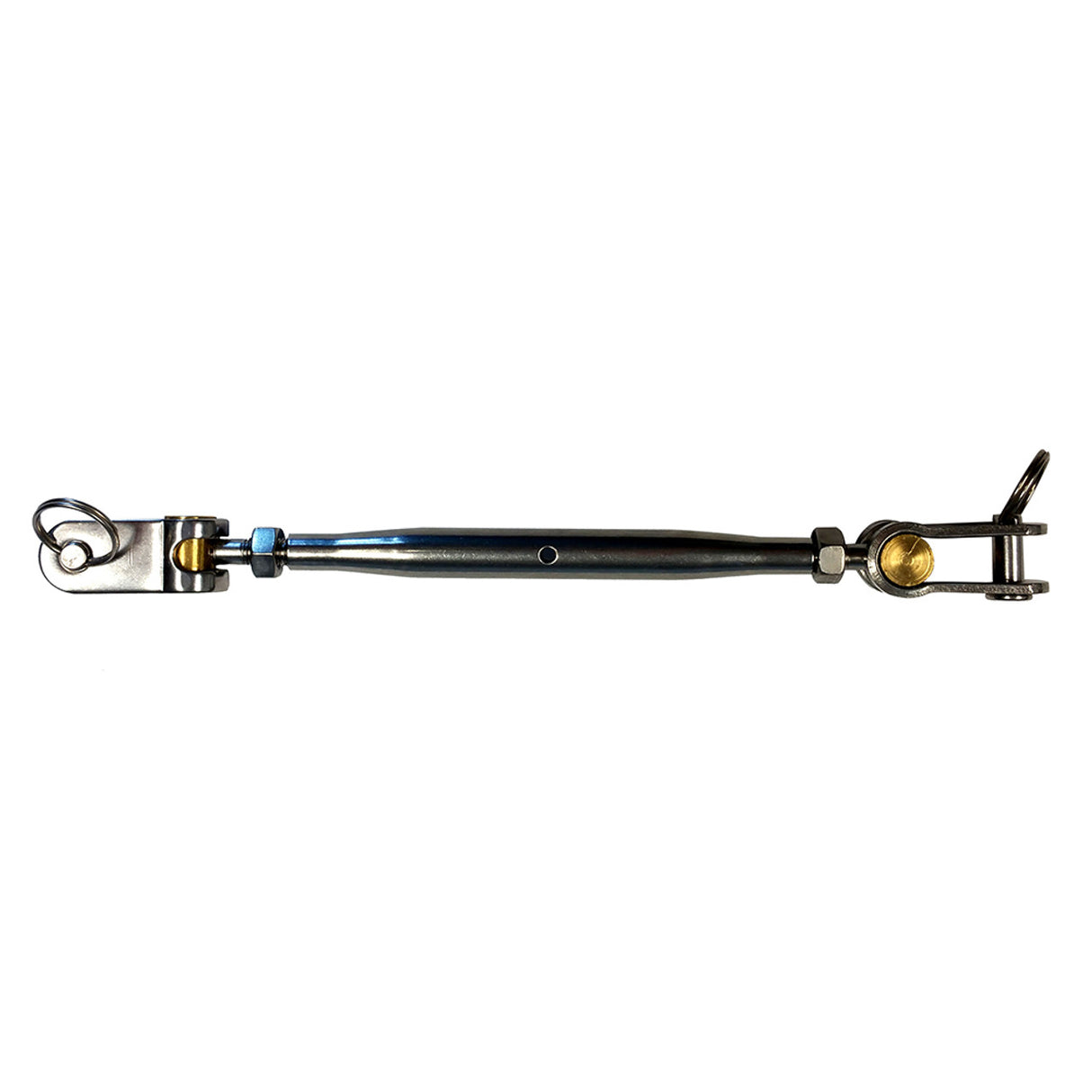 Johnson Marine Stainless Steel Tubular Turnbuckles - Jaw and Jaw Short 5/32 with T Toggle