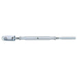 Johnson Marine Machine Swage "Extreme Duty" Toggle Jaw to Tubular Lifeline Turnbuckle 1/16" Wire Offshore Series