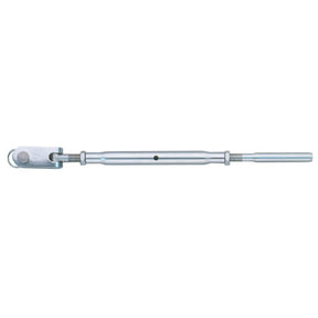 Johnson Marine Machine Swage "Extreme Duty" Toggle Jaw to Tubular Lifeline Turnbuckle 1/16" Wire Offshore Series