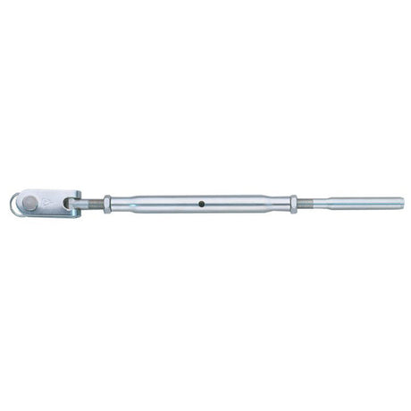 Johnson Marine Machine Swage "Extreme Duty" Toggle Jaw to Tubular Lifeline Turnbuckle 3/16" Wire Offshore Series