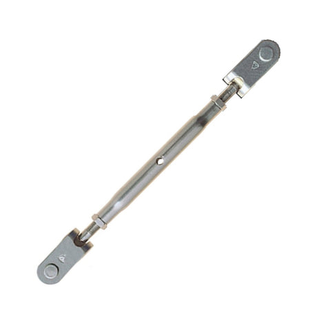 Johnson Marine Stainless Steel Tubular Turnbuckles - Jaw and Jaw 1/4 with T Toggle