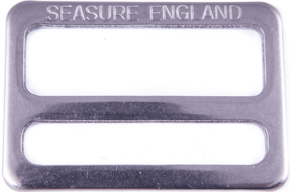 Sea Sure 3 bar S/S Flat Buckle for 25mm Webbing