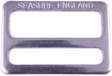 Sea Sure 3 bar S/S Flat Buckle for 50mm Webbing