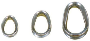 Sea Sure 6mm Groove Solid S/S Thimble